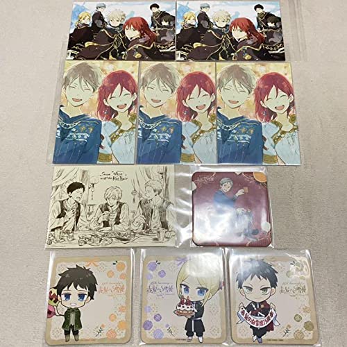 Amazon.co.jp: 赤髪の白雪姫 カフェ コースター ポストカード