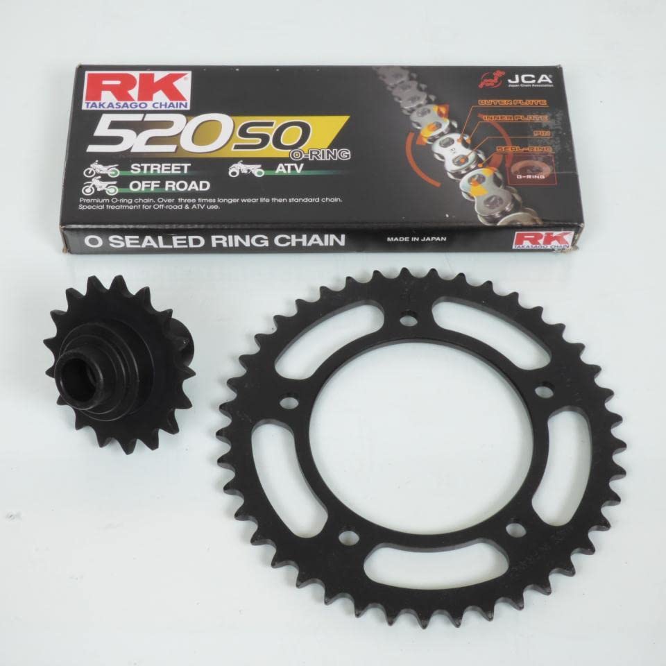 Kit chaîne FE compatible avec scooter Yamaha 530 T-Max 2012 à 2016 17X41 dents / SJ092/SJ099