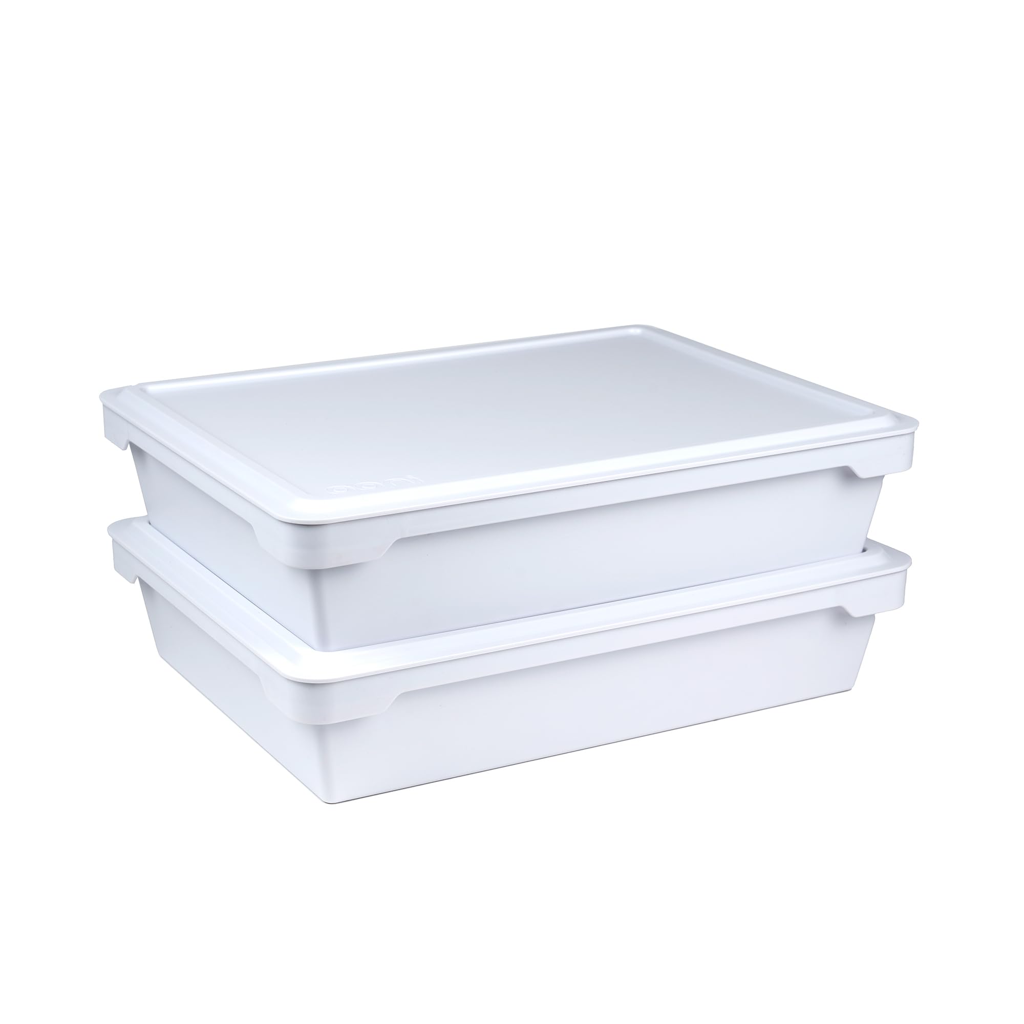 Ooni Pizza Dough Proofing Trays - Two Stackable Boxes, Fits 12 x 250g Dough Balls, Pizza Accessories, Dough Proofing Container Storage