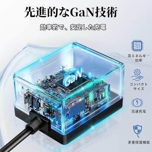 Vesonn Raspberry Pi 5 GaN 電源 5.1 V 5 A XS-GaN-27W の商品画像 1