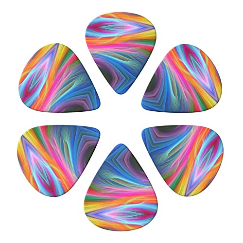 Rainbow Ocean Lot de 6 médiators pour guitare acoustique, guitare électrique, basse, ukulélé – fins, moyens et épais - Les Beatles, Paul McCartney, John Lennon, RIngo Starr, George Harrison Rainbow Ocean Lot de 6 médiators pour guitare acoustique, guitare électrique, basse, ukulélé - fins, moyens et épais – Image 5