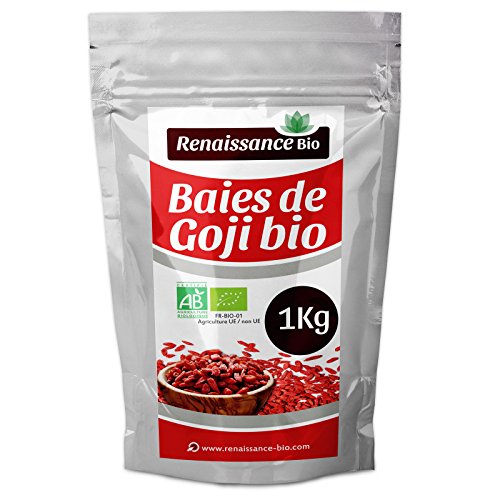 Baies de Goji Bio - 1 kg - Renaissance-Bio