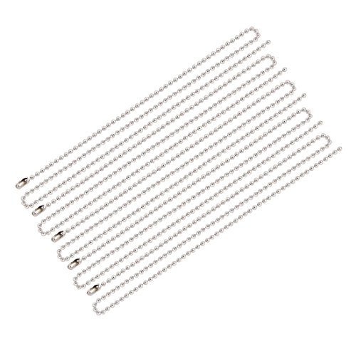 Aexit Stainless Steel Lighting fixtures and controls Bead Ball Chain Keychain 3.2mm by 28 Inches 5pcs