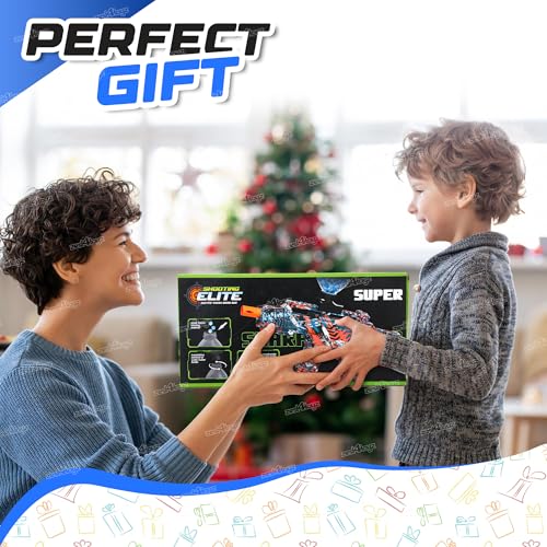 Image of Zest 4 Toyz Shooting Gun for Kids | Foam Blaster Gun for Outdoor Activities with 500 Bullets | Electric Water Bomb Gun with Rechargeable Battery for Boys and Girls