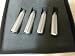 Mercedes Benz CLA Class C117 Stainless Metal 4 Door Lock Pins CLA 250 CLA 45 AMG