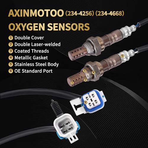 Sensor de Oxígeno para Cadillac y Chevy 4 Unidades miniatura 4