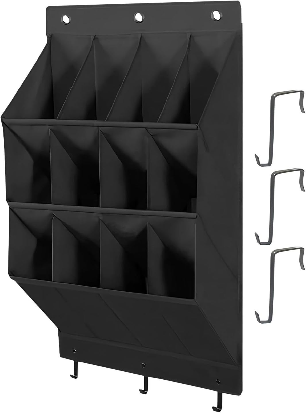 Shoe Organizer Over the Door 12-Pockets Toy Storage Bag