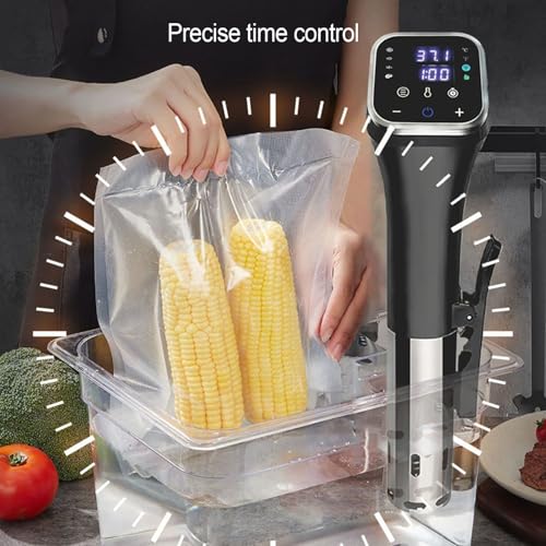 Sous Vide Precision Cooker 1100W with 3D Circulation, 304 Stainless Steel Immersion Circulator for Home and Commercial Use, LCD Touch Screen, Full Waterproof Design - Image 4