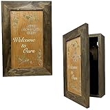Bellewood Designs Hidden Gun Storage Wall Decoration - Every Family Has a Story Welcome to Ours Concealed Gun Safe