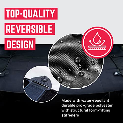 Image of GPCA Cargo Cover for Jeep Wrangler 2007-2018, JK 4-Door Soft /Hard Top
