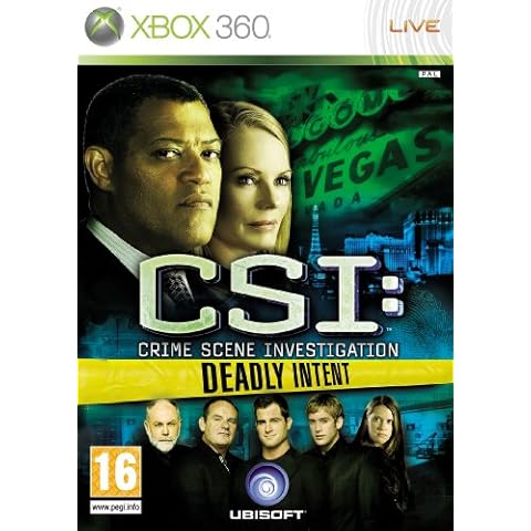 CSI: Crime Scene Investigation - Deadly Intent (Ubisoft) Cover