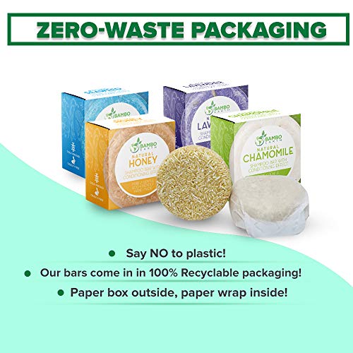 Bamboearth SBC01 Solid Shampoo Bar And Conditioner Effect Hair Soap thumb #5