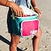 Igloo 90s Retro Collection Square Lunch Box Cooler with Front Pocket and Adjustable Strap, Insulated Leakproof Lunch Cooler Bag, Reusable Lunch Tote