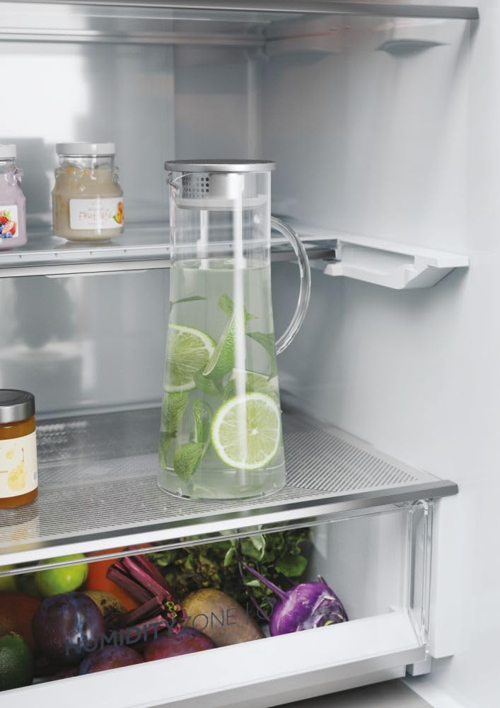 Haier 3D 60 seria 5 HTW5618DNMG lodówko-zamrażarka/Total No Frost/Smart hON-App/Easy Access szuflady zamrażarki do 30% oszczędności/MyZone Pro/XXL pojemność użytkowa / 35 dB (A) / front ze stali nierdzewnej