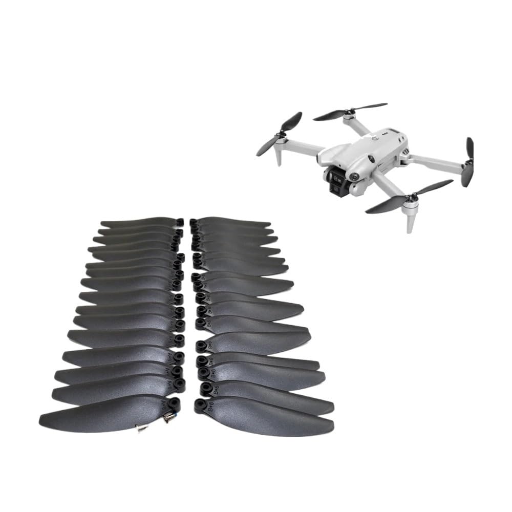 Eliche Foglia d'Acero S101MAX CW CCW Quadricottero Uso Sportivo | Misure precise garantiscono hovering stabile(24PCS Blade)