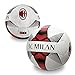 Mondo Sport  -Pallone Da Calcio Cucito A.C. Milan, Colore Bianco Rosso Nero, size 5, 13643