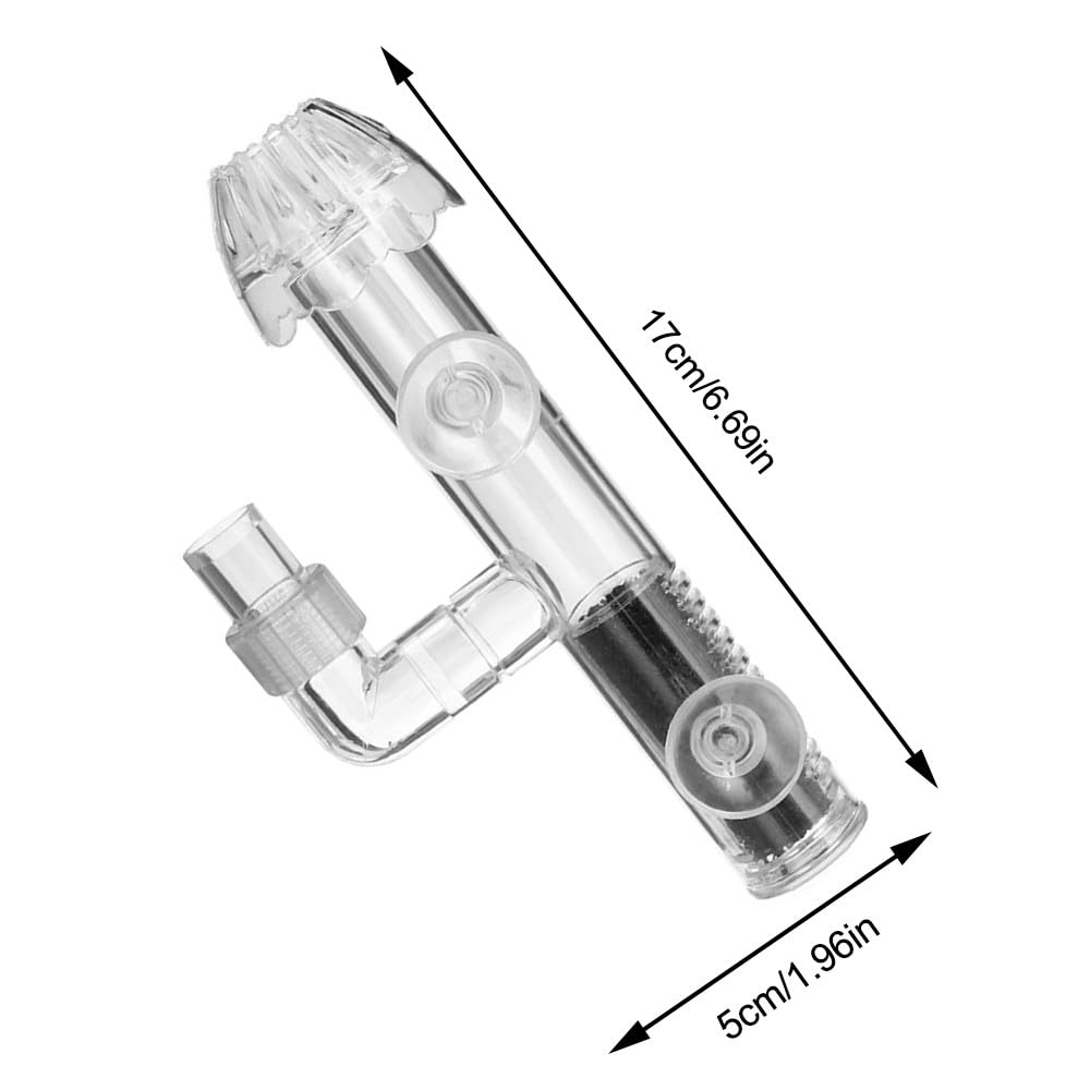 MiOYOOW Aquarium Oil Film Skimmer, Acrylic Fish Protein Skimmer Separator Fish Tank Filter for Aquarium Planted Tank - Image 4