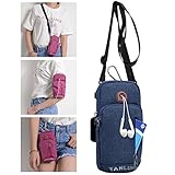 Eine echte multifunktionale Armtasche: mit einem abnehmbaren Schultergurt und Armgurt kann diese Armtasche als Hüftgurttasche, Sportarmtasche, Crossbody-Umhängetasche, Reisetasche, Outdoor-Tasche zum Aufhängen verwendet werden Rucksäcke.
