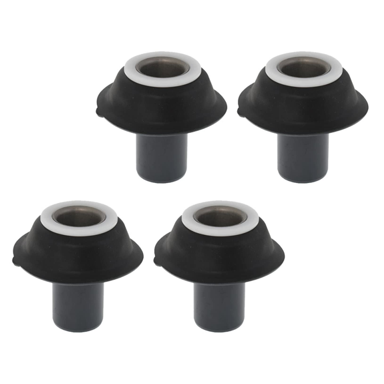 LABLT 4Pcs Motorcycle Carburetor Plunger Vacuum Diaphragm Replacement for 1983-2007 Yamaha V MAX1200 VMX 1200 XVZ1200 D