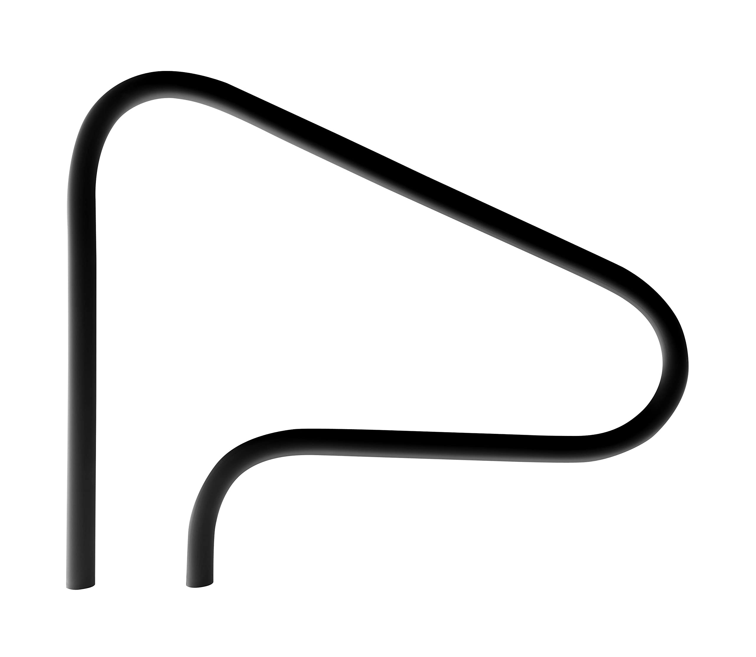 Rust Proof RTD-340 Black 3-Bend Return-to-Deck 