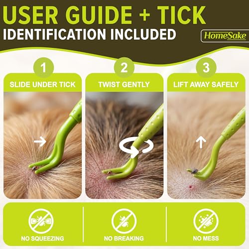 Homesake 3-Pack Tick Removal Kit