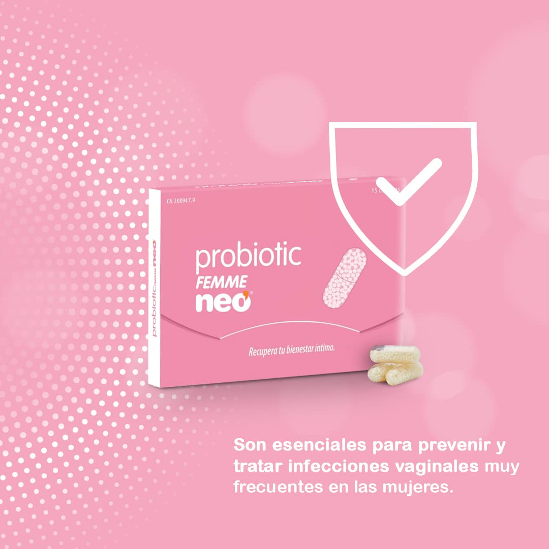 NEO - Probiotics - 15 Capsules - 15 Day Box - Women - Promotes the