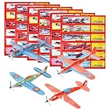 XPJBKC 36er Gleitflugzeuge Set, Flieger Styropor Kinder, Styroporflieger Flugzeuge Modell...