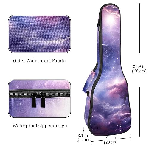 Waterproof Oxford Cloth Ukulele Bag Fairy with Bird and Flower Durable & Stylish Ukulele Case with Storage Space Element - Les Beatles, Paul McCartney, John Lennon, RIngo Starr, George Harrison Waterproof Oxford Cloth Ukulele Bag Fairy with Bird and Flower Durable & Stylish Ukulele Case with Storage Space Element – Image 5