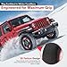 DRIVE VAULT Snow Socks for Tires | Alternative for Tire Snow Chains | Ultra Grip Series | Reusable Snow Traction Device for Passenger Cars SUVs Trucks Winter Emergency Accessory | Safe Winter Driving
