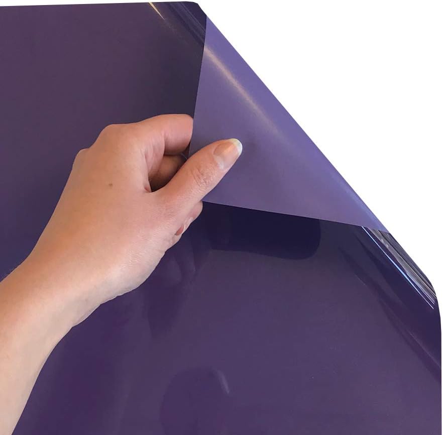 Siser EasyWeed Heat Transfer Vinyl 11.8" x 15ft Roll (Wicked Purple) - Compatible with Siser, Cricut, Silhouette and Other Craft/Professional Cutters - CPSIA Certified