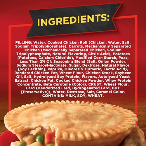 Image of Banquet Chicken Pot Pie, Frozen Pot Pie Dinner, 7 oz.
