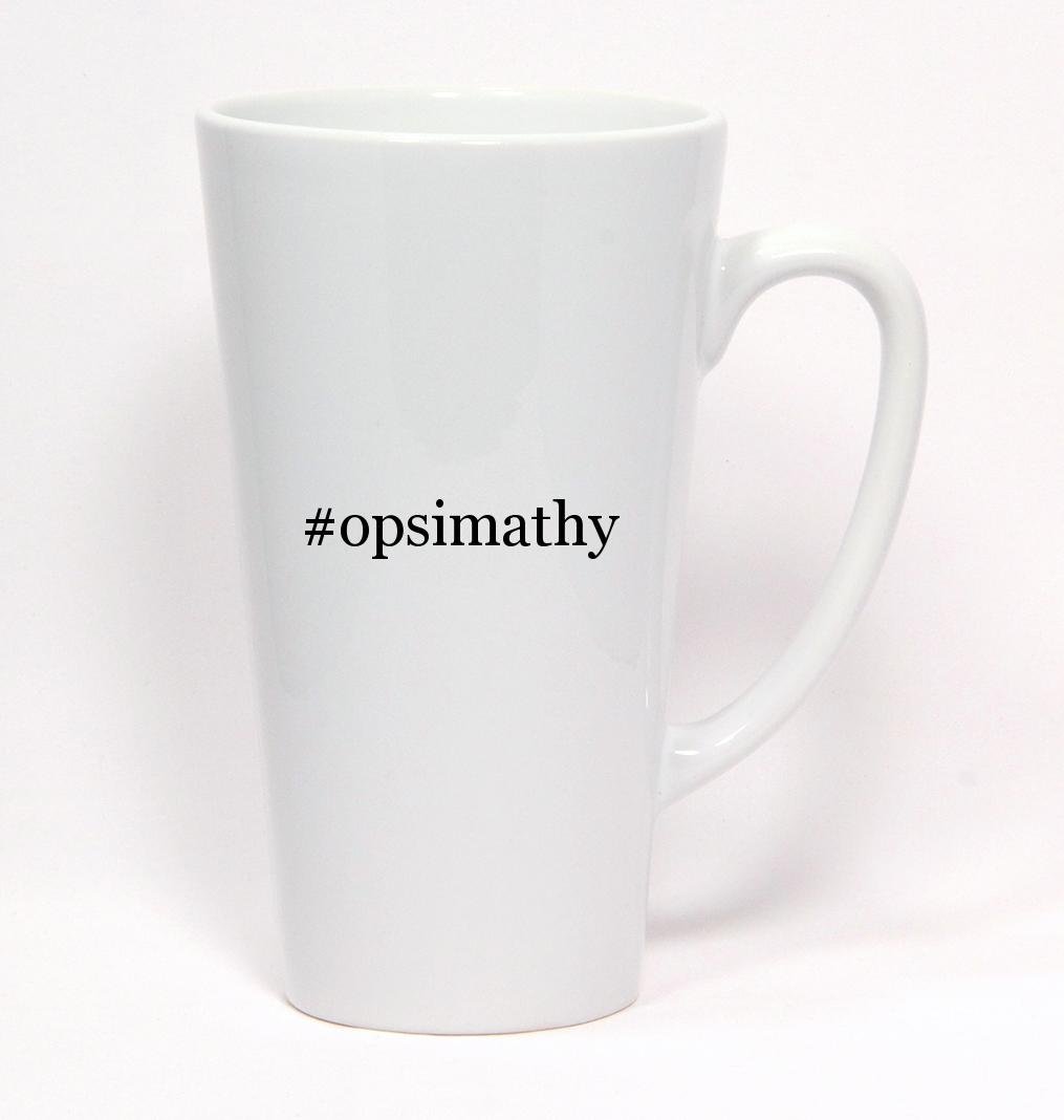 Los Drinkware Hermanos #opsimathy - Hashtag Ceramic Latte Mug 17oz