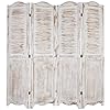 White Room Divider Panels – 4-Panel An...