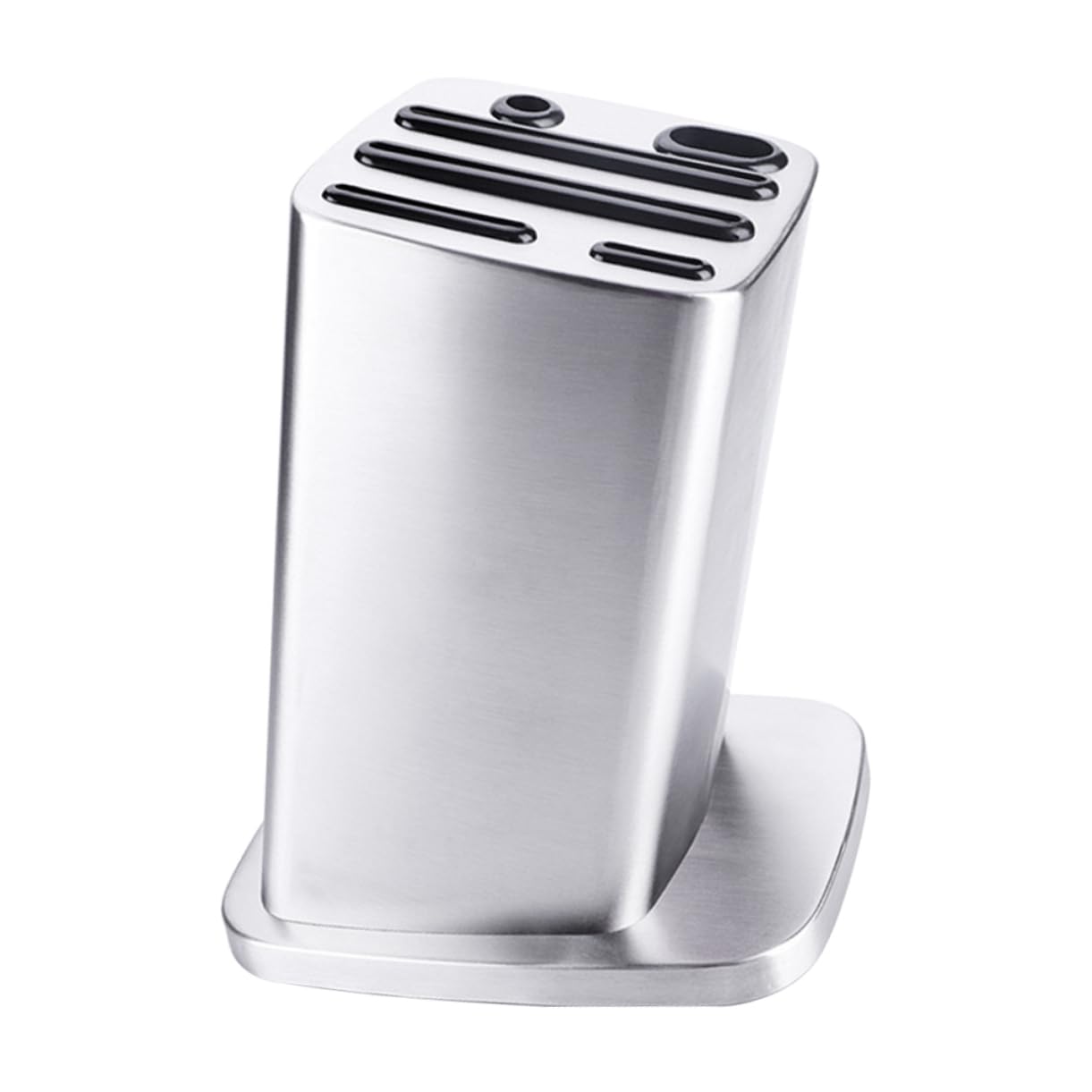 Bloc Couteaux la Cuisine 6 Emplacements en Acier Inoxydable
