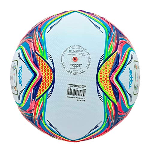 Bola de Futebol de Campo Oficial Topper Velocity Pro Samba 2020