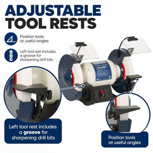 RIKON Power Tools 80-805 Bench Grinder