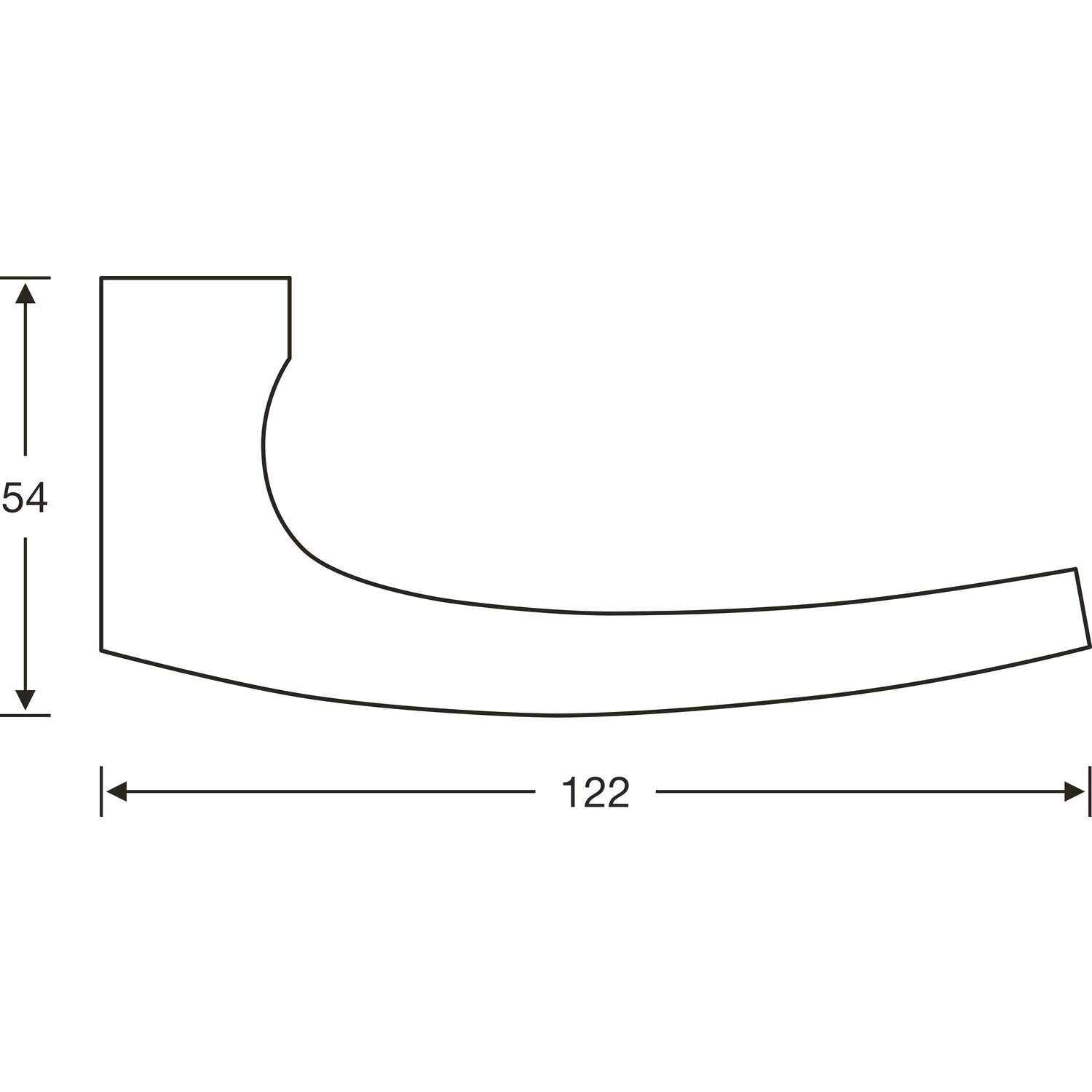 FSB Fenstergriff 34 1015 abschließbar ovale Rosette, Aluminium silber eloxiert