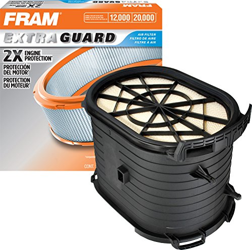 FRAM Extra Guard Engine Air Filter Replacement, Easy Install w/Advanced Engine Protection and Optimal Performance, CA9516 for Select Ford Vehicles
