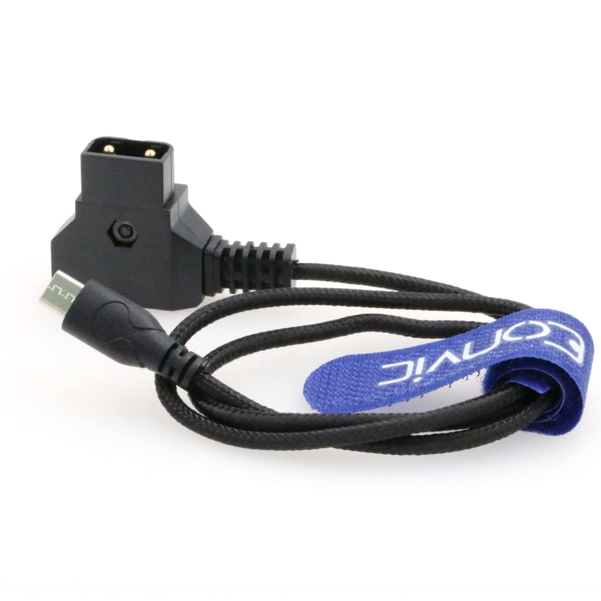 Cavo Eonvic D-Tap A 7 Pin Per Motore Tilta – Connettore Maschio Angolare E P-Tap, Lunghezza 80cm - 2