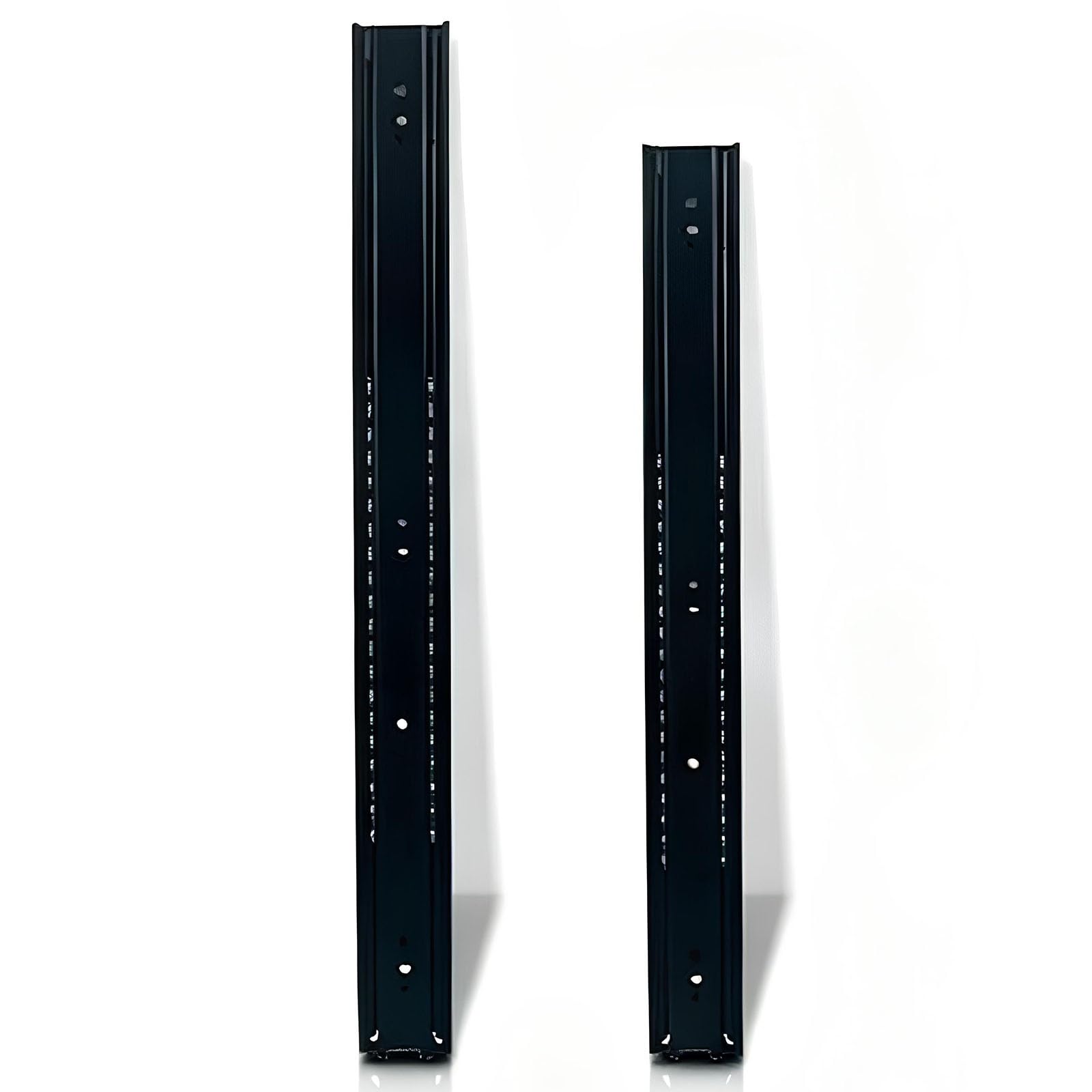 1 Par Guías para Cajones Extendidas Silenciosas e Inoxidables Carga 80 kg(36in/92cm)