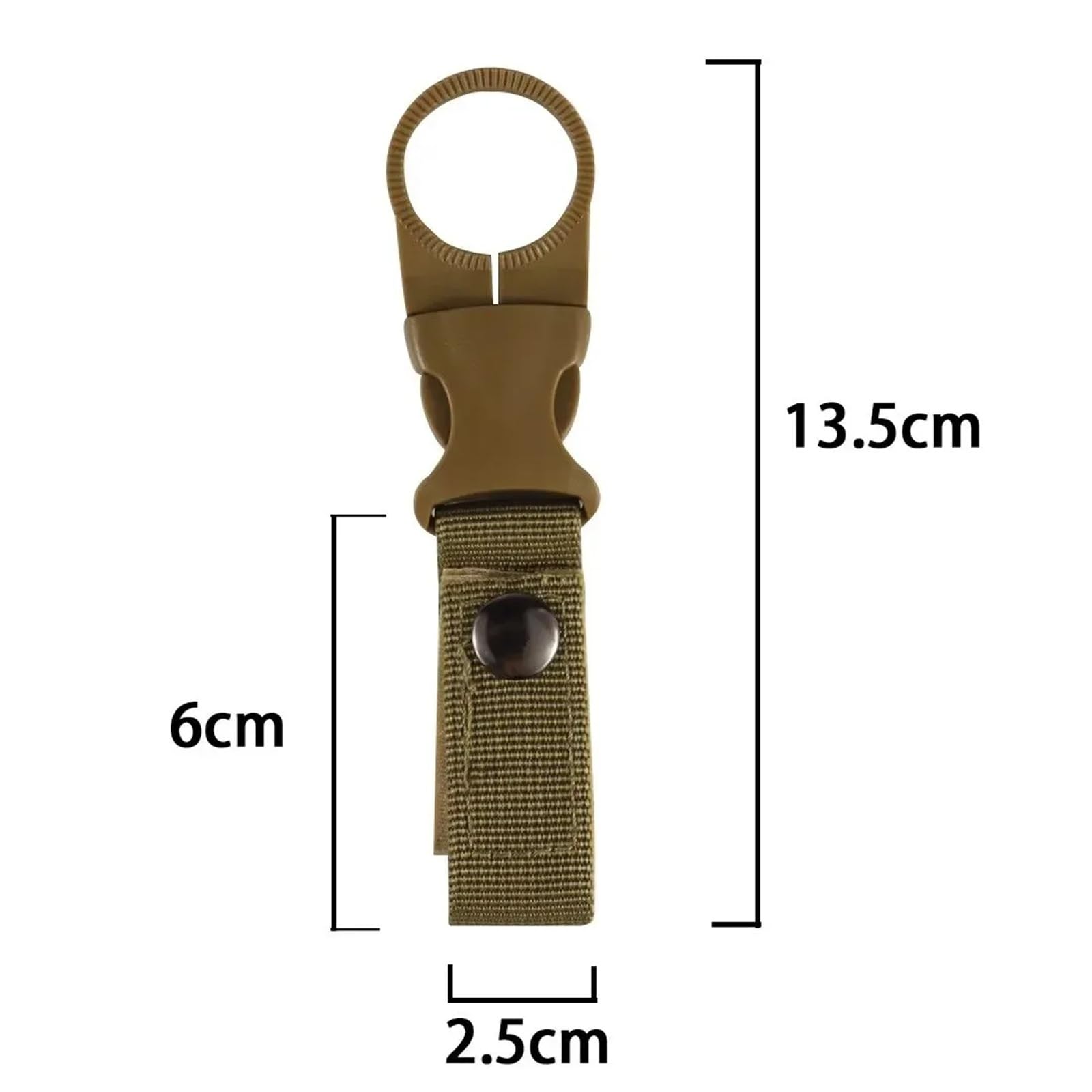 Flaschenhalter Gürtel Gurtband Schnalle Haken Wasser Flasche Halter Camping Outdoor Sicherheit Flucht Liefert Nylon Karabiner Gürtel Clip