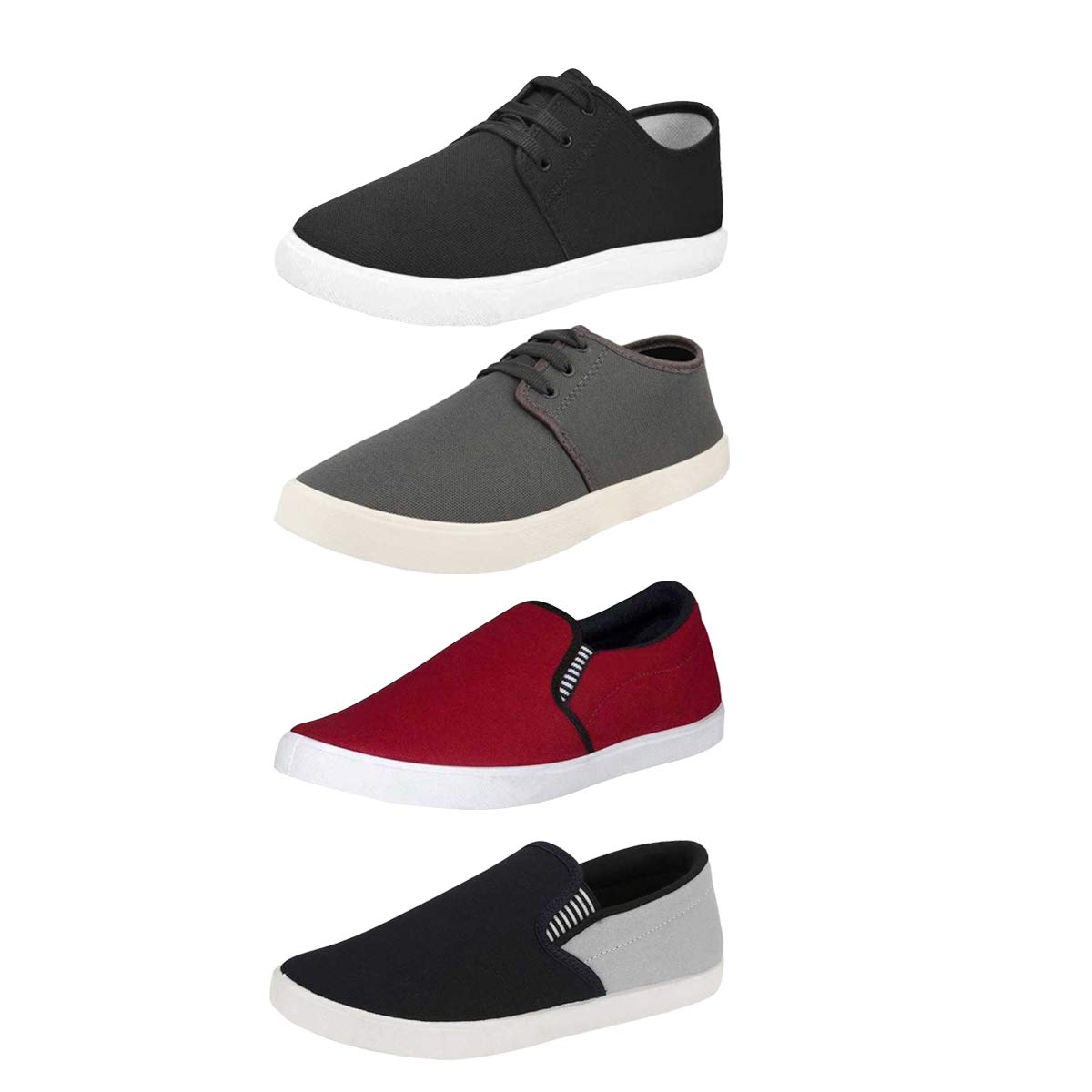 See full amazon price history chart for Aircum Men Combo Pack of 4 Casual Loafers for Men (Black - Grey - Maroon - Grey, Numeric_6) Aircum Men Combo Pack of 4 Casual Loafers for Men (Black - Grey - Maroon - Grey, Numeric_6) (B08DY7PLJF) Amazon Price History, Amazon Price Tracker