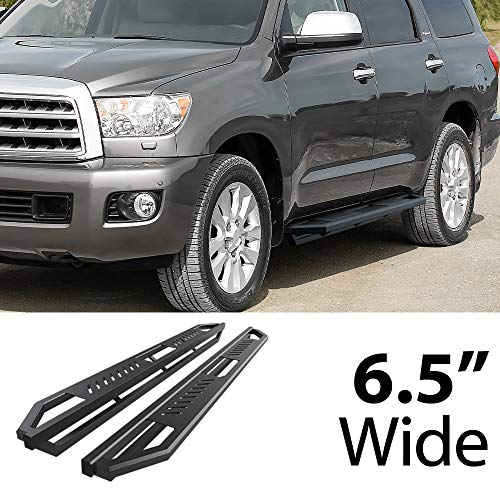 Estribos laterales HD Ridez para Toyota Sequoia 2008-2022 miniatura 2