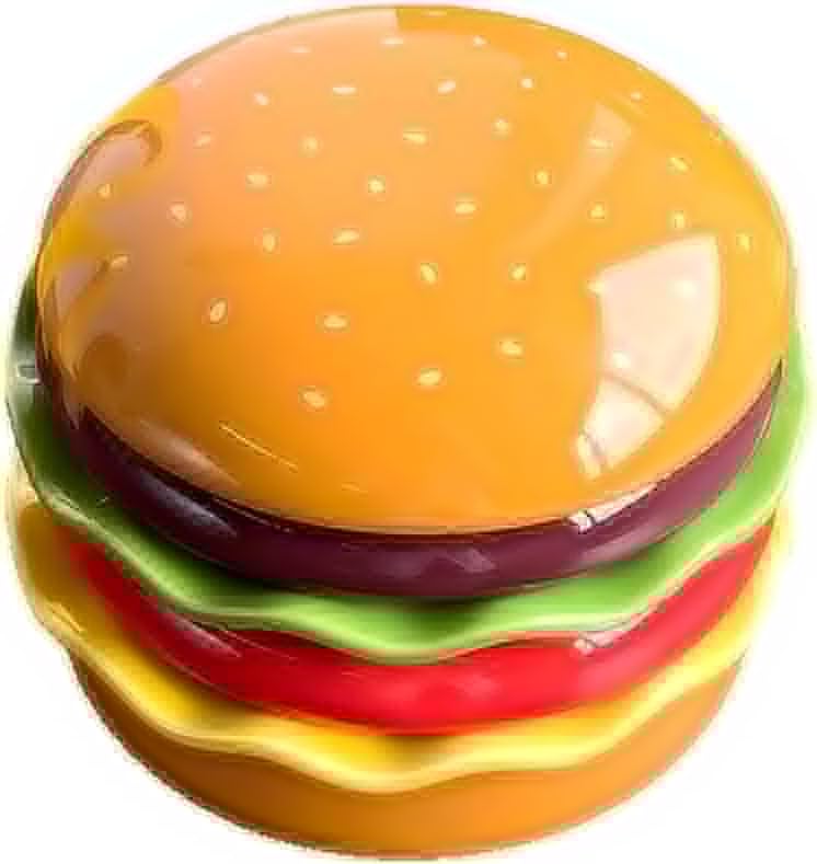 Assiettes à hamburger en céramique empilables avec bol et couvercle pour dessert et collation