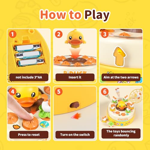 Juego de mesa B.Duck para niños 4-8 años miniatura 5