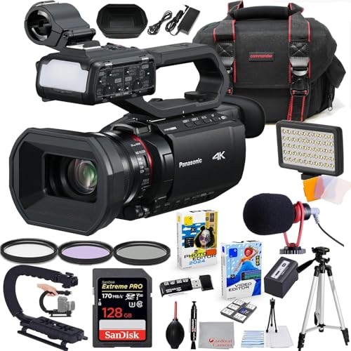 Panasonic HC-X2100 UHD 4K Pro Camcorder Bundle