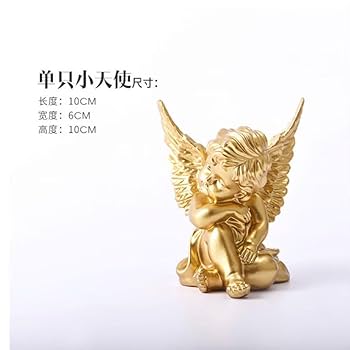 要問い合せ♥️愛らしい天使♥️イタリア製　天使　エンジェル　ゴールド　額　金運 天使 エンジェル 2体セット ゴールド 置物 オブジェ