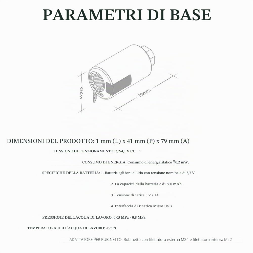 Miscelatore per lavello da cucina, rubinetto del bagno senza contatto con sensore automatico, adattatore sensore a infrarossi intelligente sensibile rubinetto miscelatore