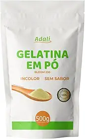 Gelatina em pó Adali 500g - Sem sabor