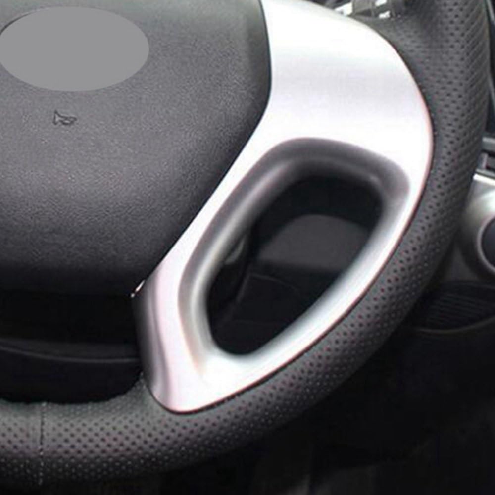 LOCHE Couvre Volant Cuir Housse Volant Voiture Cuir Artificiel antidérapant Cousu Main Bricolage pour Hyundai ix35 2011 – 2015 pour Tucson 2 2010 – 2015 (Couleur : Red Blue Thread)